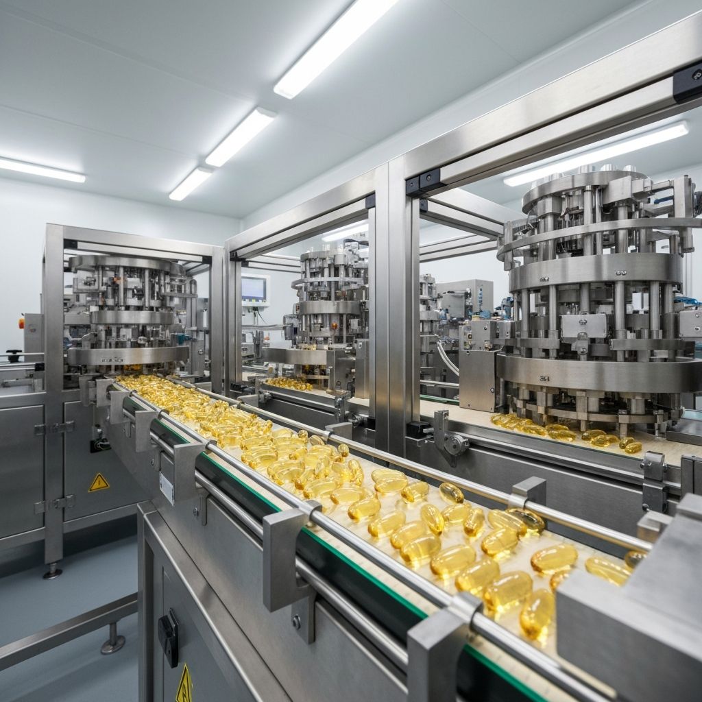 Linea de manufactura de capsulas