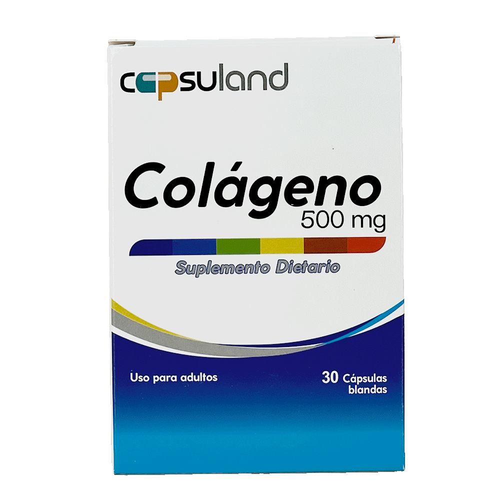 COLÁGENO 500 mg - Suplemento dietario certificado INVIMA